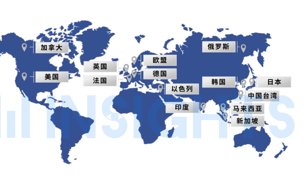全球联络网络地图