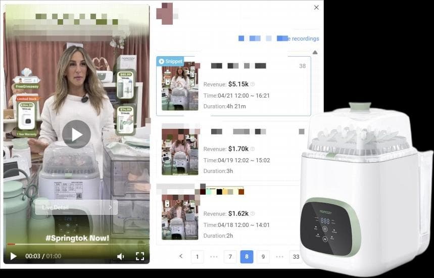 奶瓶消毒器机构号与母婴达人联动案例执行资料
